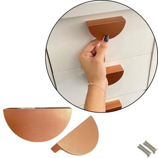 6 Puxador de Gaveta, e  Armário Next Metal Alta Qualidade