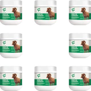 8 Creme Hidratante Tradicional Fashion Cosméticos Sebo de Carneiro Pote 430ml