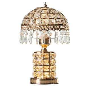 Abajour Vintage Quarto Sala Abajur De Tomada Cristal Abajur De Mesa Gold