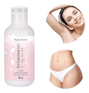 Abelha Rainha Creme Clareador para Axilas e Virilhas Intimament 60g Mulher Clareamento Sua