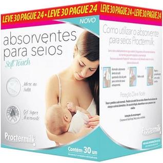 Absorventes Para Seios Proctermilk 30 Unidades - La San Day