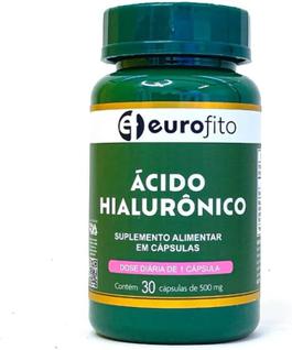Ácido Hialurônico Eurofito 30 cps Suaviza rugas,sinais de expressão,Contra o Envelheciment
