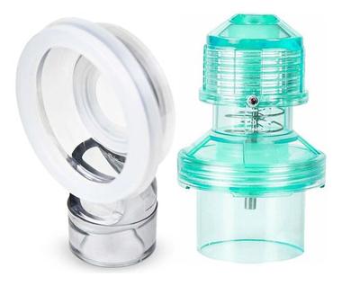 Adaptador Diverter + Válvula Peep Para Ambu
