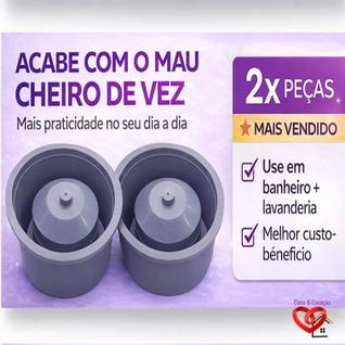 Adaptadores para Ralo 10cm Anti Odor  Acabe com o Mau Cheiro do ralo, Elimine de vez e man