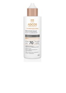 Adcos Protetor Solar Clareador Fps 70 - 40ml Bronze Fluído