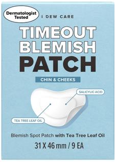Adesivo de acne para espinhas I DEW CARE Timeout Blemish no queixo e bochechas