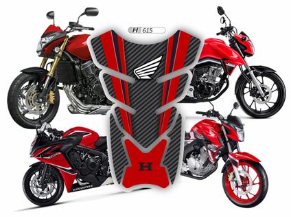 Adesivo Protetor Tanque Moto Honda H_615