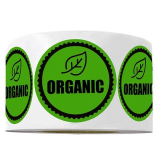 Adesivos Remarkable Organic Food Rotation 3,8 cm 500 etiquetas