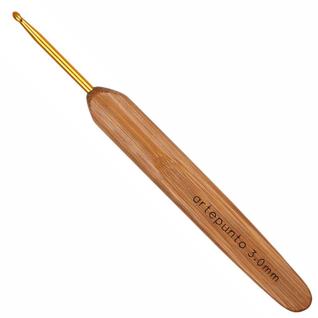 Agulha para Crochê de Bambu - artePunto