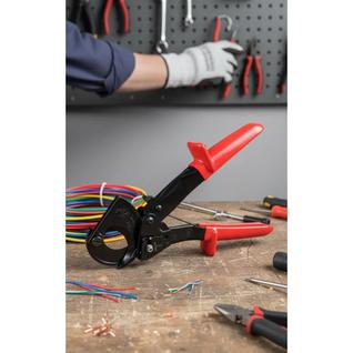 Alicate Corta Cabo 240mm c/ Catraca: Corte Preciso e Sem Esf