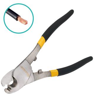Alicate de Corte para Arame Cabo de Aço Fios de cobre/alumínio com 50mm Uso em instalação,