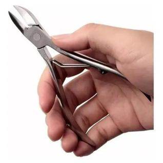 Alicate unha Ponta 18mm Manicure Pedicure profissional unhas grossas encravadas lâmina cur