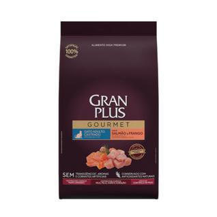 Alimento Gran Plus Gourmet Gato Adulto Castrado Salmão E Frango 10.1kg
