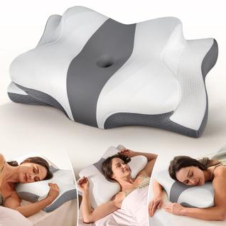 Almofada Cozyplayer True Cooling Cervical para alívio da dor no pescoço
