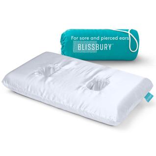 Almofada de piercing BLISSBURY Almofada de piercing com orifício para dormir