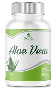 Aloe Vera Pura 120 cap Legítima Babosa Saudável