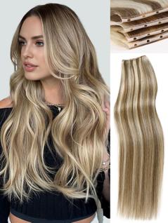 Alongamento de cabelo WIGNEE OVO 46cm Blonde 50g Micro Beads