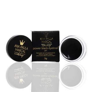 Ana Paula Marçal Power Black Gel Eyeliner  Delineador em gel 5g