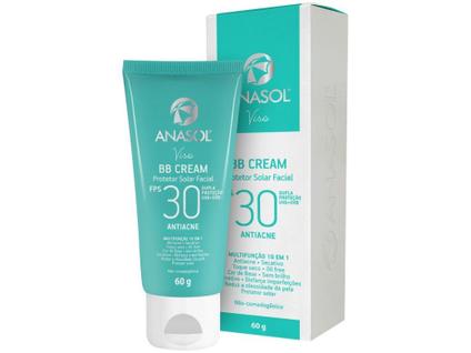 Anasol BB Cream Protetor Solar Antiacne Facial FPS30 60G