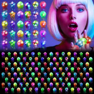 Anéis de iluminação LED OLUPP 150, pacote Glow in the Dark Party