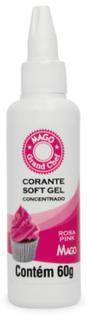 Anilina Gel Soft Pink 60 Gramas Mago