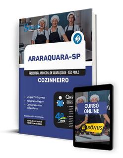 Apostila Prefeitura de Araraquara - SP 2024 - Cozinheiro