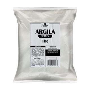 Argila Branca 1KG para skin care Máscara facial