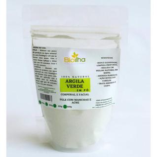 Argila Verde in natura - Pele oleosa nunca mais - 200g