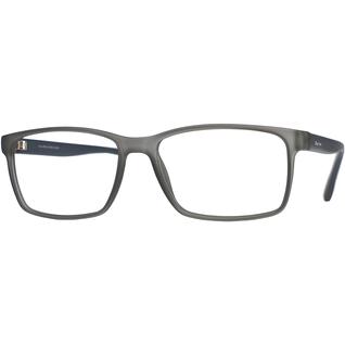 Armação de Óculos de Grau Masculino Quadrado Grande Cinza e Azul Original Village Heaven 9