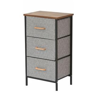 Armario Organizador Comoda 3 Gavetas Porta Objetos Roupa Livro Sapato Quarto Sala Casa Clo