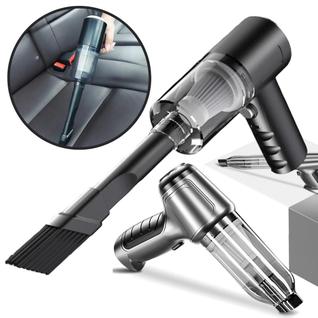Aspirador Portátil Automotivo Sem Fio Recarregável  Limpeza Rápida e Eficiente para Carro 