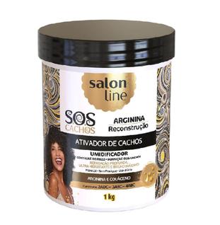 Ativador de Cachos Salon Line Reconstrução Arginina 1kg