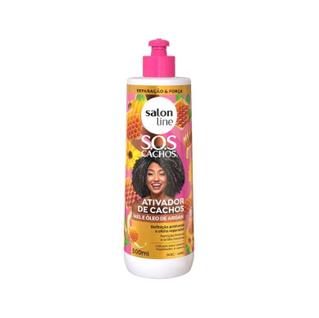 Ativador Salon Line SOS Cachos Mel e Óleo De Argan 500ml
