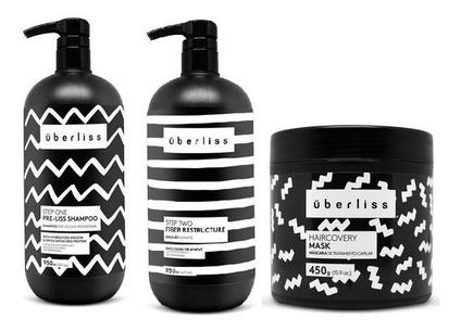Avlon Uberliss Escova Progressiva  3 Prod Mask