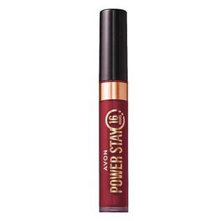 Avon Batom Líquido Power Stay Marrom Rubi  - 6ml