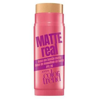 Avon - Matte Real Base Em Bastão Matte FPS 20 210 Q