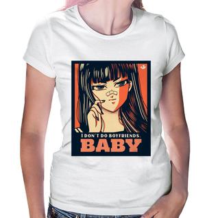 Baby Look I don't do boyfriends - Foca na Moda