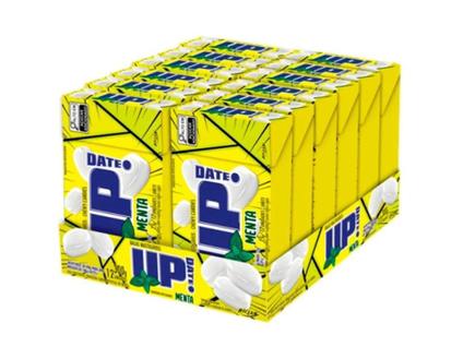 Bala Mastigável Up Date Menta C/ 12u 300g
