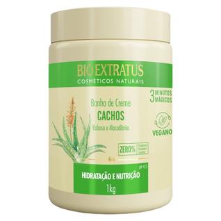 Banho de Creme Cachos Hidratação e Nutrição 1kg Bio Extratus