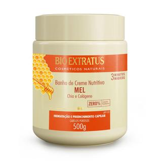 Banho de creme mel 500g - bio extratus