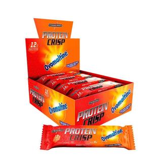 Barra Proteína Whey Crisp Bar 12 Unidades - Integralmedica Ovomaltine