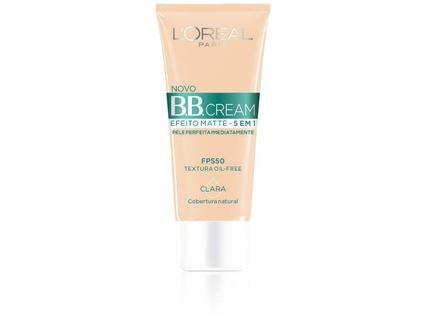Base BB Cream Loreal Oily Skin Clara FPS50 30ml