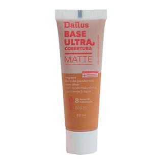 Base Líquida Dailus Matte Ultra Cobertura - Escuro D9