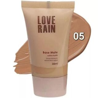 Base Mate Love Ran  Cobertura Perfeita e Efeito Aveludado