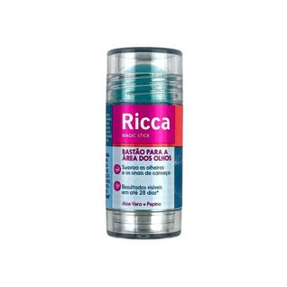 Bastão Ricca Hidratante Para Olheiras Aloe E Pepino 30g Todo Tipo De Pele