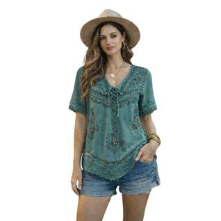 Bata Boho Chic em Viscose