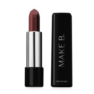 Batom Cremoso Marrom Revolution Brown Make B. 3,6g - O Boticário