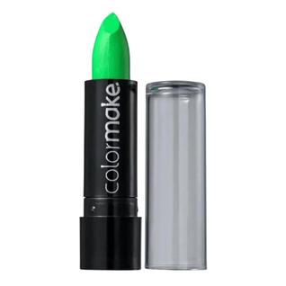 Batom Cremoso Verde Neon Colormake 3,5g Maquiagem Balada