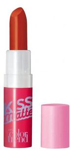 Batom Kiss Matte Color Trend Cor Spray De Pimenta 3,6g Avon