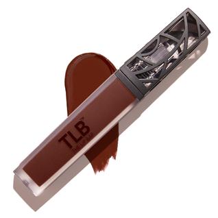 Batom líquido fosco The Lip Bar Savage Chocolate vermelho-marrom